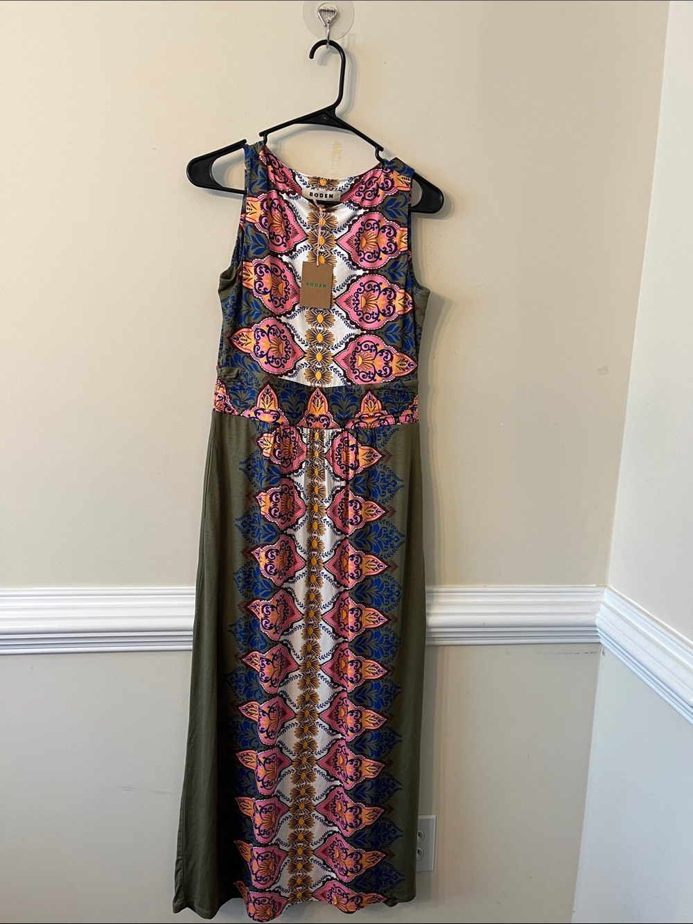 BODEN Antonia Jersey Maxi Dress Size 6 - Picture 3 of 4